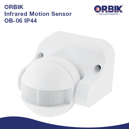ORBIK OB-06 IP44 Infrared Motion Sensor