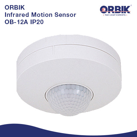 ORBIK OB-12A IP20 Infrared Motion Sensor
