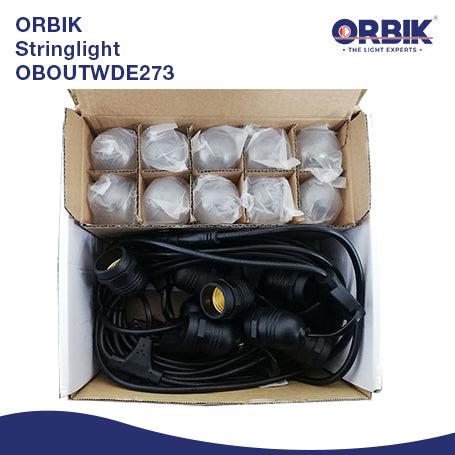 ORBIK Connectable String Light OBOUTWDE27