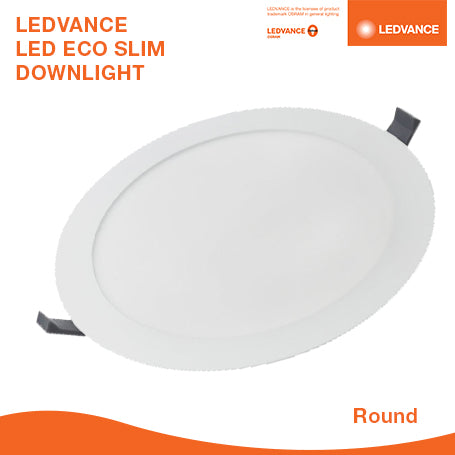 LEDVANCE LED Eco Slim Downlight 9W (Round)