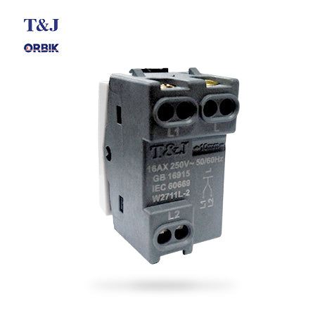T&J ORBIK W2711L-2 - 3-Way Switch with LED Indicator