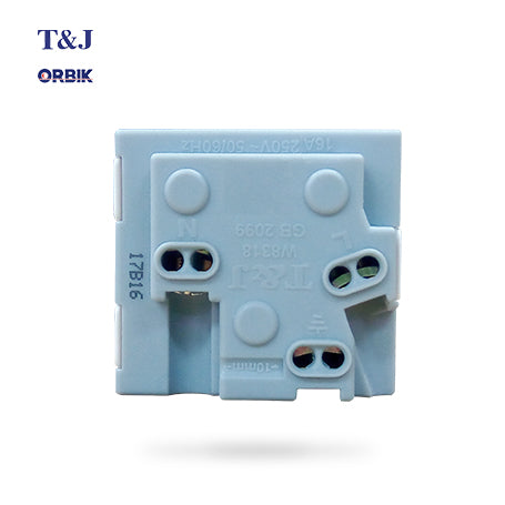 T&J ORBIK W8318 Universal Outlet (Matte Gray)