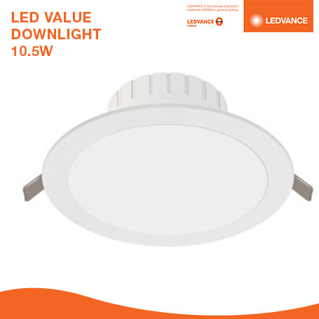 LEDVANCE LED Value Downlight 10.5W (Round)