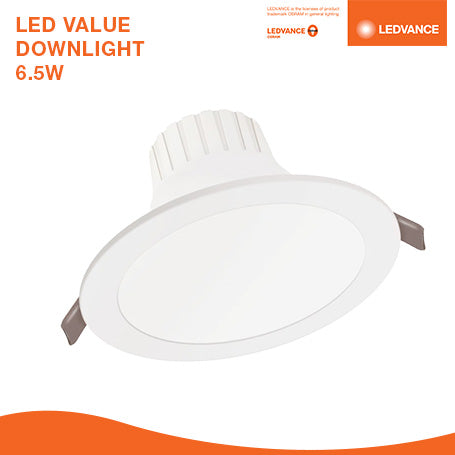 LEDVANCE LED Value Downlight 6.5W (Round)
