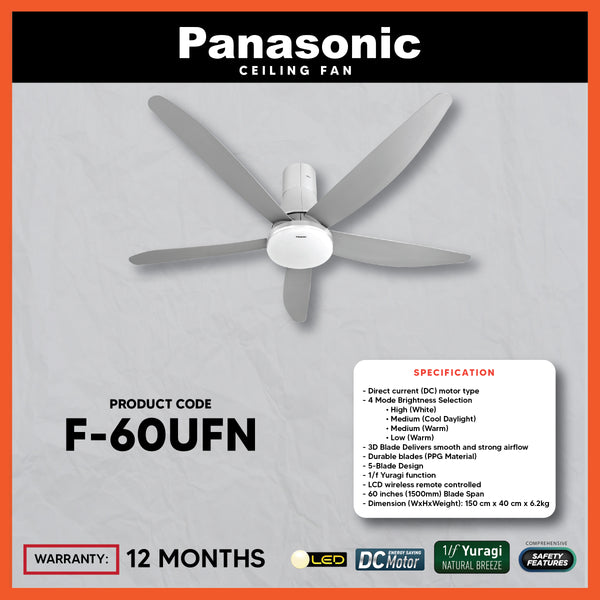 Panasonic Ceiling Fan F-60UFN