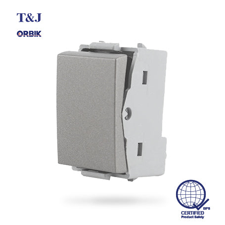 T&J ORBIK W2711A-2 - 3-Way Switch (Matte Gray)