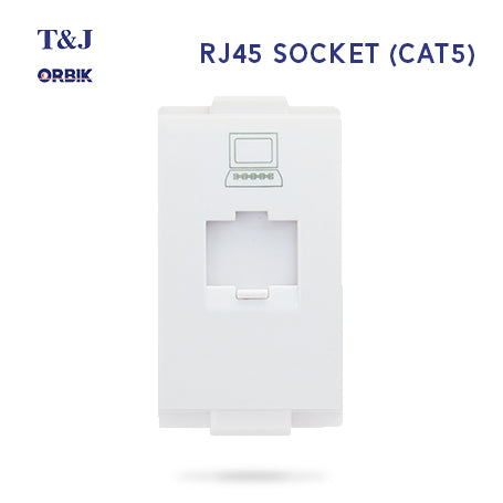 T&J ORBIK W8201PC RJ45 CAT5E Multimedia