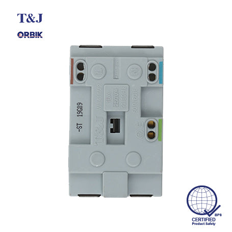 T&J ORBIK W8416V2 - 2 Gang Outlet